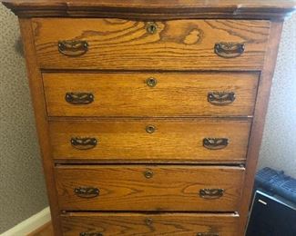 Five vertical cat coffins