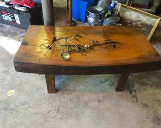 primitive table that Vikings used for mead (I'm just spitballing)