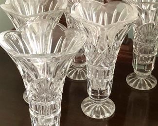 NAW!! Just kidding! I would never do that to you. Crystal parfait glasses from Downton Abbey