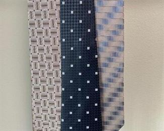 Set of 3 Shades of Blue Neckties