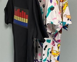 Set of Three Novelty Tshirts Retro Nickelodeon Sound Bars