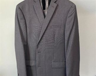 Slim Fit Bar III Grey Mens Suit from Macys
