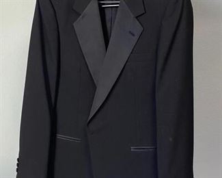 Vintage Black Tuxedo Jacket with Tails