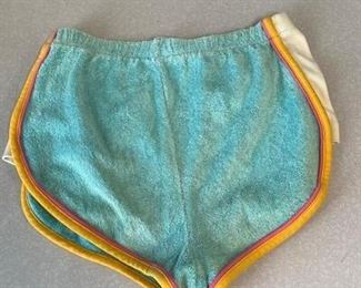 Vintage Terry Cloth Short Shorts