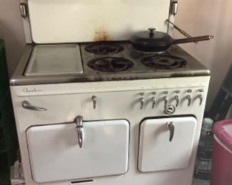 Stove with xtra parts