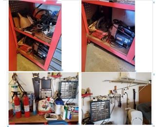 All kinds of goodies in the garage!