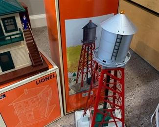 160. Lionel Industrial Water Tower 6-12958