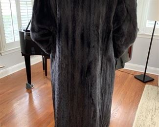 137. Full Length Women's Mink Coat
