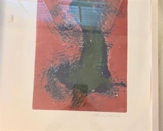168. Pair of Signed Silkscreen Prints by Marianna Weil 2004 (14" x 22"-art)