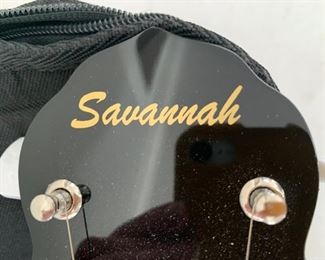 214. Savannah Banjo w/ Remo Weathering Banjo Head