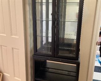 Black Display cabinet 