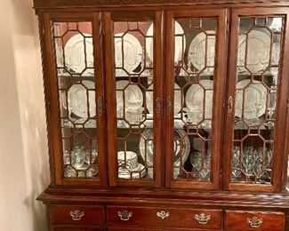 Lighted  China Cabinet 