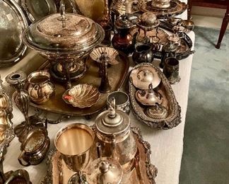 Silver plate collection 
