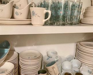 Huge collection of Vintage dishes
