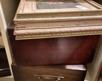 So many sizes of wooden boxes and jewelry boxes in this sale