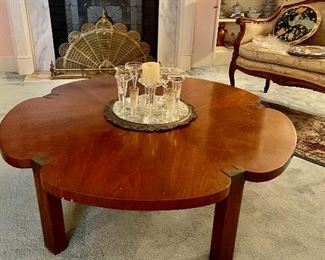 Lotus shaped coffee table