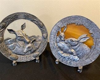 020 Michael Ricker Pewter Plates