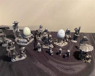 092 Michael Ricker Pewter Figurines