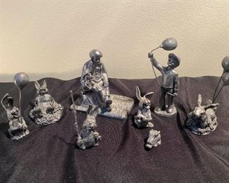 093 Michael Ricker Pewter Figurines