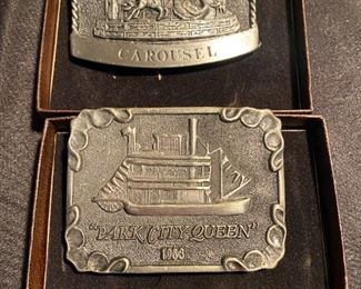 096 Michael Ricker Pewter Belt Buckles