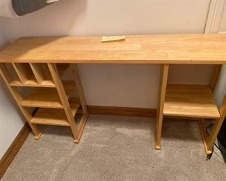 127 Wood Storage ShelfBookcase