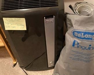 128 Delonghi Portable AC Unit and Fan