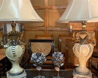 305 Bow Table Lamps and Other Decor