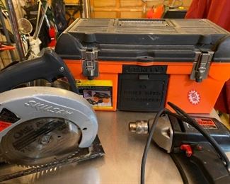 324 Skillsaw Craftsman Drill Stanley Tool Box