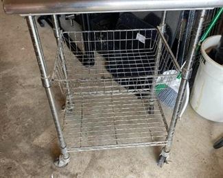 337 Stainless Steel Rolling Rack