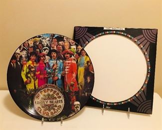 The Beatles Limited Picture Edition Sgt. Peppers Lonely Hearts Club Band Vinyl Record