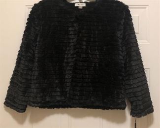 Calvin Klein Faux Fur Jacket - BRAND NEW WITH TAGS!