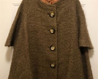 Vintage Mamselle By Betty Carol Swing Cape