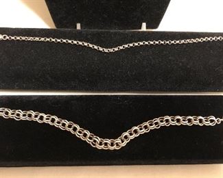 Sterling Silver Bracelets (15.0 Grams)