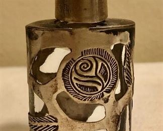 Sterling Silver Perfume Bottle (Mexico)