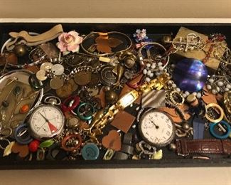 2 Pounds - Jewelry Parts & More For Crafting Lot 9