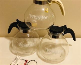 Vintage Whistler Tea Kettles 