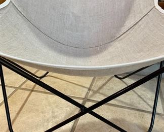 #17- Pair of iron butterfly chairs- BKF style chair- comes with 6 extra chair covers-$300 for ALL