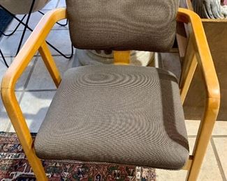 #21- Mid Century chair- Geoge Nelson for Herman Miller- 19x19 x 18t @ seat, 31 1/2 @ back-$400