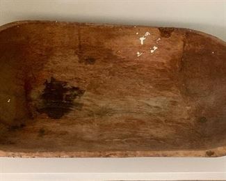 #14- Primitive leavening bowl- 11 x 20 1/2- $60