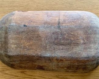 #14- Primitive leavening bowl- 11 x 20 1/2- $60