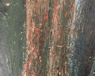 #2- Original painting- some flaking of paint - 25w x 49H- $400