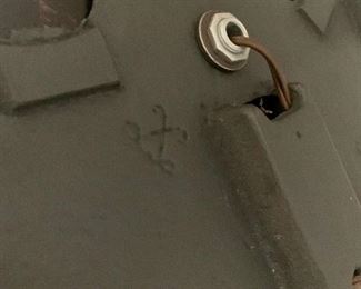 #69- Retro floor lamp- 56" tall- $140