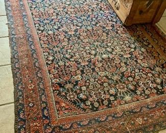 #53- Vintage rug- 62w x 128 1/2- $400