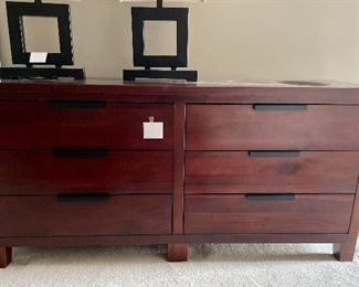 #61- 6 Drawer Dresser by Sitcom- 64w x 19d x 30 3/4t- $400