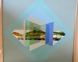 #55- Painting- 48 3/4 x 48 3/4 - $650