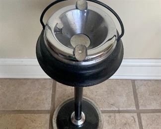 #35- Retro Art  Deco cigarette stand by Ash Away- 22 1/2H- $80
