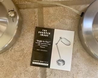 #41-#42- 2 Shape Image Bright As Day Lamps- Model SI481- 27" tall- $40 EACH