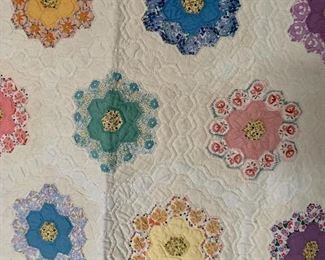 #76- Antique quilt- Great condition- $100