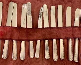 #84- Sterling Silver Platware Set- 1723 grams (doesn't include knives)- $1110