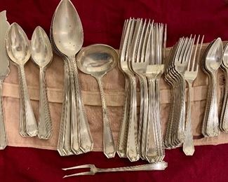 #84- Sterling Silver Platware Set- 1723 grams (doesn't include knives)- $1110
